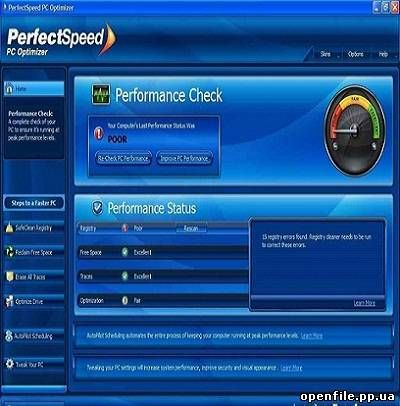 Скачать Raxco PerfectSpeed PC Optimizer 2.0 Build 106 Portable + Rus бесплатно