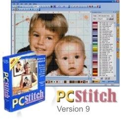 Скачать PCStitch 7 - программа для любителей вышивания бесплатно