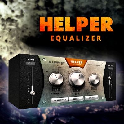 Скачать W.A Production - Helper Equalizer VST, VST3 x86 x64 [08.2017] бесплатно
