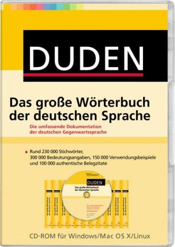 Скачать DUDEN. Das große Wörterbuch der deutschen Sprache 4. Auflage [2012, GER] бесплатно