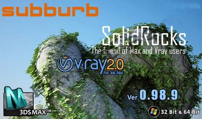 Скачать SolidRocks 0.97.7 and 0.97.8 for (x32,x64) 3ds Max 20102011(V-ray) бесплатно