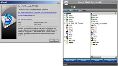 Скачать Sonne Flash Decompiler v.5.1.1.2258 Portable + Help.pdf бесплатно