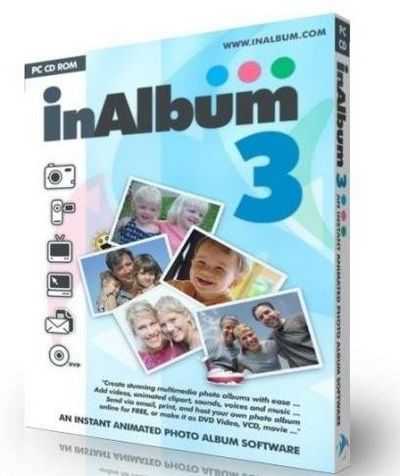 Скачать InAlbum 3.0 Deluxe – создание красочных фото и видеоальбомов. бесплатно