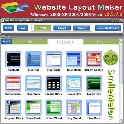 Скачать Website Layout Maker v2.5.7.0 бесплатно