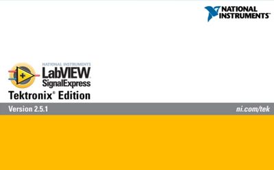 Скачать NI SignalExpress Tektronix Edition 2.5.1 x86 [2009, ENG] бесплатно