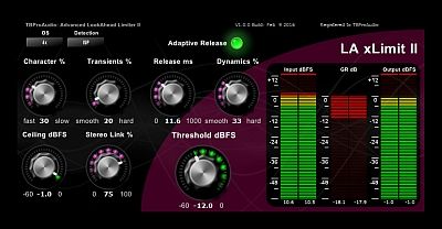 Скачать TBProAudio - LA xLimit II 1.1.2 VST, VST3, RTAS, AAX x86 x64 [10.01.2016] бесплатно