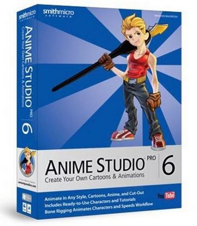 Скачать Anime Studio Pro v6 бесплатно