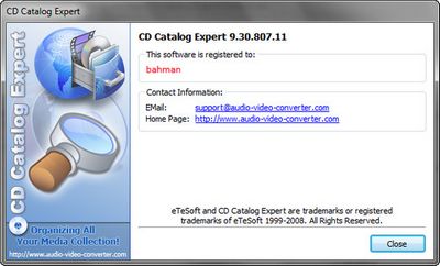 Скачать CD Catalog Expert - Программа для каталогизации ваших компакт-дисков или директорий. бесплатно