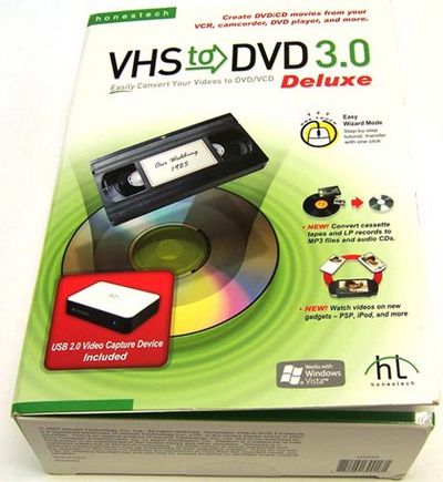 Скачать Honestech VHS to DVD Deluxe 3.0 бесплатно