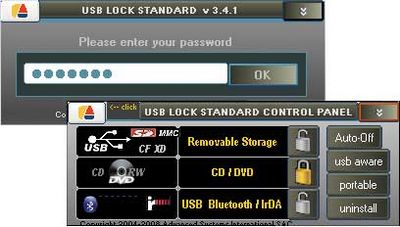 Скачать USB Lock Standard 3.5 x86+x64 [2009, ENG] бесплатно