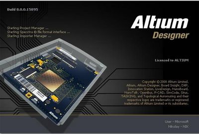 Скачать Altium Designer Winter 09 8.0.0.15895 (полная совместимасть с P-CAD ) бесплатно