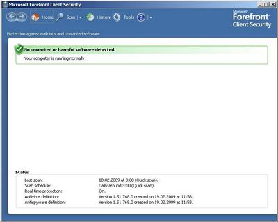 Скачать Microsoft Forefront Client Security agent 1.703 x86/x64 бесплатно