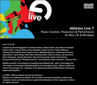 Скачать Ableton Live 7.0.14 x86 [2009] бесплатно