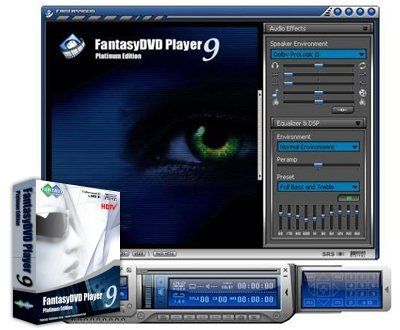 Скачать FantasyDVD Player Platinum 9.9.7.0518 ML бесплатно