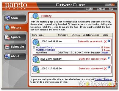 Скачать ParetoLogic DriverCure 1.5 (Русский) бесплатно