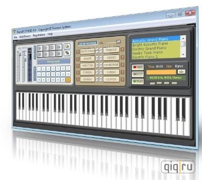 Скачать PianoFX Studio 4.0 x86 [2005, ENG] бесплатно