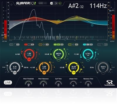 Скачать SoundRadix - Surfer EQ 2.0.1.0 VST, VST3, AAX x86 x64 [12.2016] бесплатно