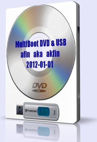 Скачать MultiBoot DVD USB X7 afin 2012-01-01 x86+x64 [ENG + RUS] бесплатно