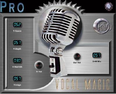 Скачать RSO Vocal Magic Pro VST 4.0 бесплатно