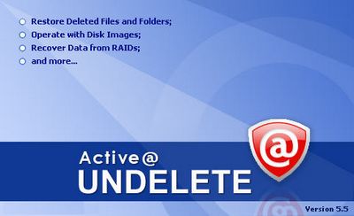 Скачать Active@ UNDELETE 7.2.0.17 Standart Edition бесплатно