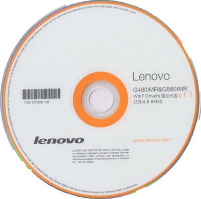 Скачать Драйверы для ноутбука Lenovo G480 / G580 for Windows 7 1.1 x86 x64 [2012, ENG] бесплатно