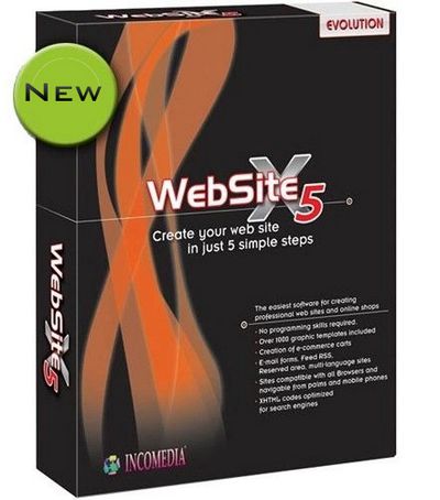 Скачать Incomedia WebSite X5 v8.0.0.9 [Rus] бесплатно