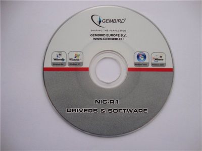 Скачать Оригинальный диск от сетевого адаптера Gembird NIC-R1 1.0 x86 [2007, ENG] бесплатно