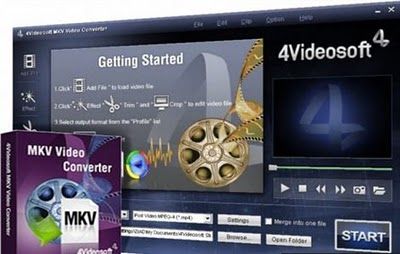 Скачать 4Videosoft MKV Video Converter 3.3.22 x86 Repack[2010, ENG] бесплатно