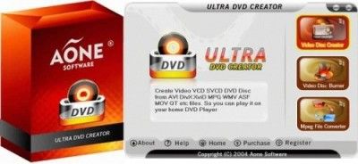 Скачать Aone Ultra DVD Creator 2.9 0412 x86 [2012, ENG + RUS] бесплатно