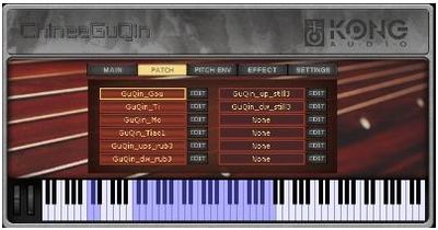 Скачать Kong Audio - Chinee GuQin VSTi v1.0 бесплатно