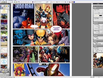Скачать Comic Book Creator Marvel Edition (v 1.2) бесплатно