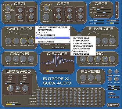 Скачать Guda Audio - Euterpe XL 1.3 VSTi, AU WIN.OSX x86 x64 [03.2016] бесплатно