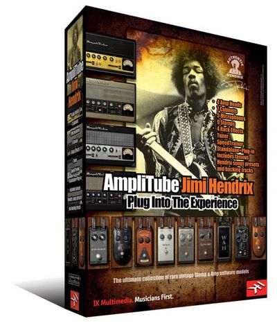 Скачать IK Multimedia - Amplitube Jimi Hendrix 1.0.3 VST.RTAS.AU [2009] бесплатно