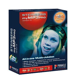 Скачать Steinberg myMP3PRO v5.0 FULL CD 5.1.0.21 x86 [2003, ENG] бесплатно
