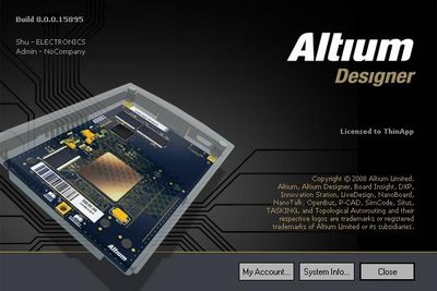 Скачать Altium Designer Winter 09 8.0.0.15895 Portable бесплатно