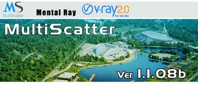 Скачать MultiScatter 1.1.08b For 3Ds MAX 2012 x64/x86 [2011, ENG] бесплатно
