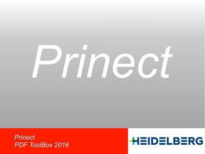 prinect pdf toolbox 2016