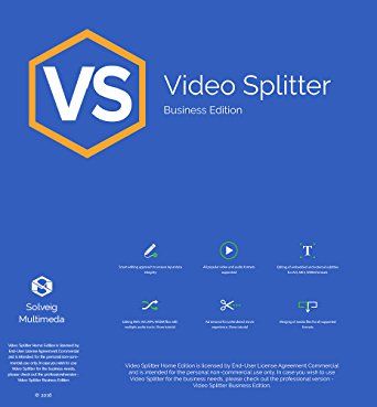 Скачать SolveigMM Video Splitter Business Edition v6.1.1707.6 Final + Portable Official [2017,MlRus] бесплатно