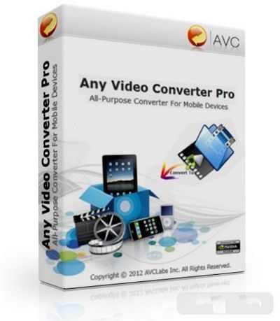 Скачать Any Video Converter Pro 3.5.2x86+x64 [2012, MULTILANG +RUS] Final/Portable/PortableAppZ/Repack бесплатно