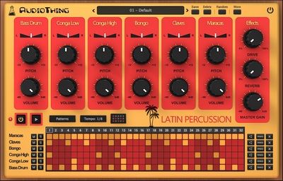 Скачать AudioThing - Latin Percussion 1.1.0 VST, AAX x86 x64 1.1.0 [10.08.2016] бесплатно