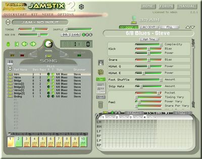 Скачать Rayzoon - Jamstix 2.2.1 VSTi [07.05.2008] бесплатно