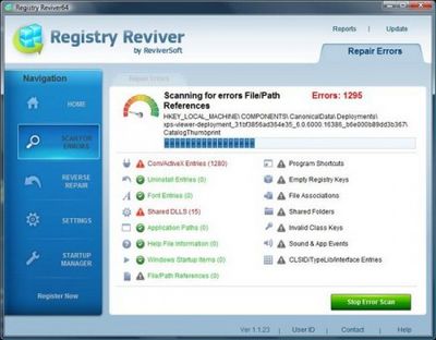 Скачать Registry Reviver 1.2.39 + Portable Registry Reviver 1.2.39 бесплатно