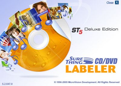 Скачать SureThing CD/DVD Labeler Deluxe 5.1.614.0 Portable бесплатно