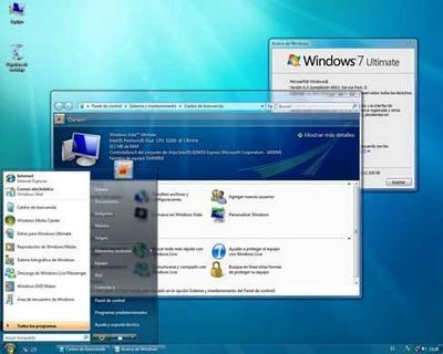 Скачать Тема Seven для Windows XP бесплатно