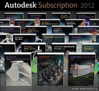 Скачать Autodesk Subscription 2012 MegaPack Multilanguage бесплатно