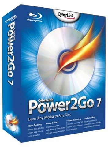 Скачать CyberLink Power2Go v 7.0.0.1001 x86+x64 [2010, MULTILANG +RUS] бесплатно