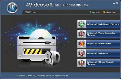 Скачать 4Videosoft Media Toolkit Ultimate v5.0.36 RePack [2013,MlRus] бесплатно