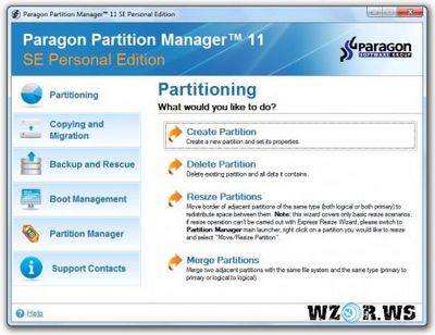 Скачать Paragon Partition Manager 11 SE Personal build 9887 (x86 x64) [Eng] бесплатно