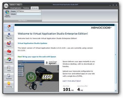 Скачать Xenocode Virtual Application Studio 2010 Enterprise Edition v8.0.1135 бесплатно