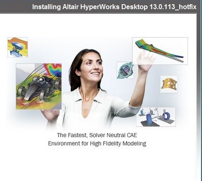 Скачать Altair HyperWorks Desktop 13.0.113 Win/Linux x64 Hotfix only [2015, ENG] бесплатно
